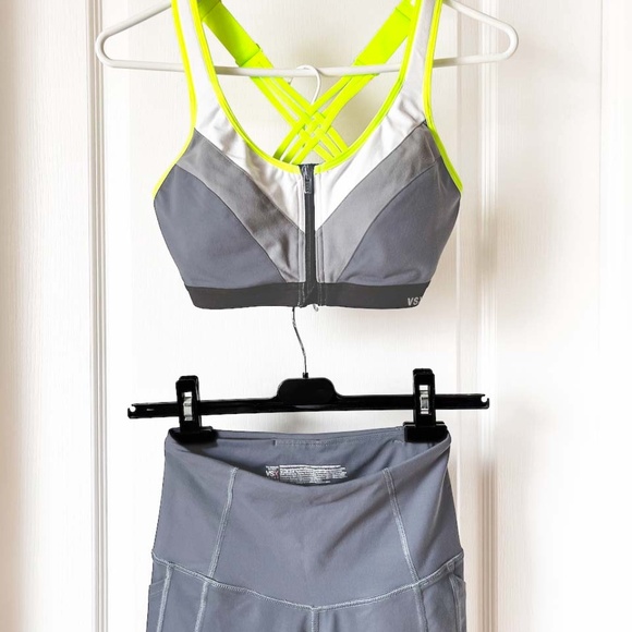 VICTORIA'S SECRET VSX Sport Knockout Grey Capri NWOT - Picture 10 of 13